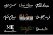 design cursive signature logo