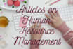 write human resource management articles and content