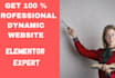 be your professional elementor pro, astra or divi theme and  wordpress expert