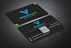 do stunning, elegant, minimal business card free qr code