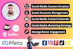 manage and grow social media for service based businesses