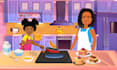 illustrate cute african american children book illustrations