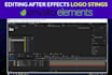 edit logo stings animation from envato elements on after effects