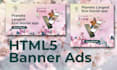 design HTML5 animated banner ads for google display network