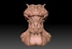 do 3d modeling of creatures for video games