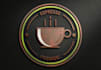 design coffee shop restaurant bar, cafe bar cafeteria  logo