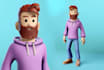 create an amazing quality stylized or realistic 3d character for you