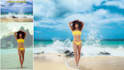 do realistic background changes, photo compositing, photo editing