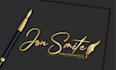 do signature handwriting scripted cursive logo