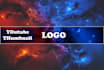 design professional youtube banner cover art