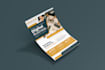 design business, corporate or minimal flyer or brochure