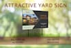 design attractive yard sign