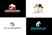 modern and unique business logo design