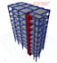 analyze and design the structure with structural software