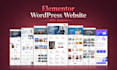 build an elementor wordpress website with rtl support