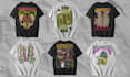 design eye catching t shirt illustrations for streetwear
