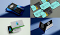 design a professional luxury business card