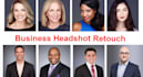 business portrait, corporate headshots, image retouching