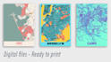 do city map designs in 24 hours