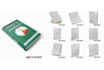 turn your flat book cover into a 3d book cover