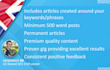 build high quality SEO backlinks to improve rankings and authority