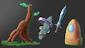 detailed props and assets for 2d games
