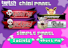 draw cute twitch chibi panels