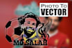 turn your photos to dxf for laser or plasma cutting