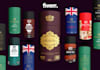 create modern luxury packaging, label design