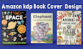design and illustrate amazon kdp book cover design