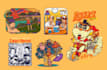design for edgy, streetwear or brand in vector illustration