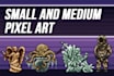 make a pixel art character of all kinds