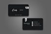 do professional business card design double sided