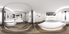 do stunning 360 interior rendering