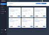 design dashboard, web app, admin panel UI in figma
