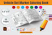make scissors skill dot marker coloring book pages for kdp interior