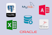 design and fix databases like mysql,  mssql, oracle,postgre