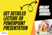 make biology, medical powerpoint presentation