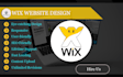 do wix website design, wix redesign and wix to wordpress