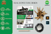 design awesome real estate flyer
