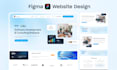 do website mockup, website UI UX, figma website mockup design, figma website UX