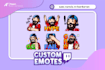 create custom twitch emotes and sub badges