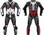 design motorbike leather suit