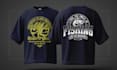 do typography merch tshirt logo and clothing graphic design
