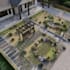 design your landscape garden with realistic render