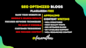 write SEO focused keyword articles and optimized blogs