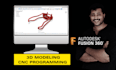 create dxf cinema4d 3d print step stl file gcode cnc programming in fusion360