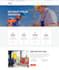 design modern html landing page