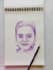 do your sketch in colored pencil