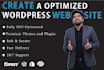 create, customize, design, and fix your wordpress website